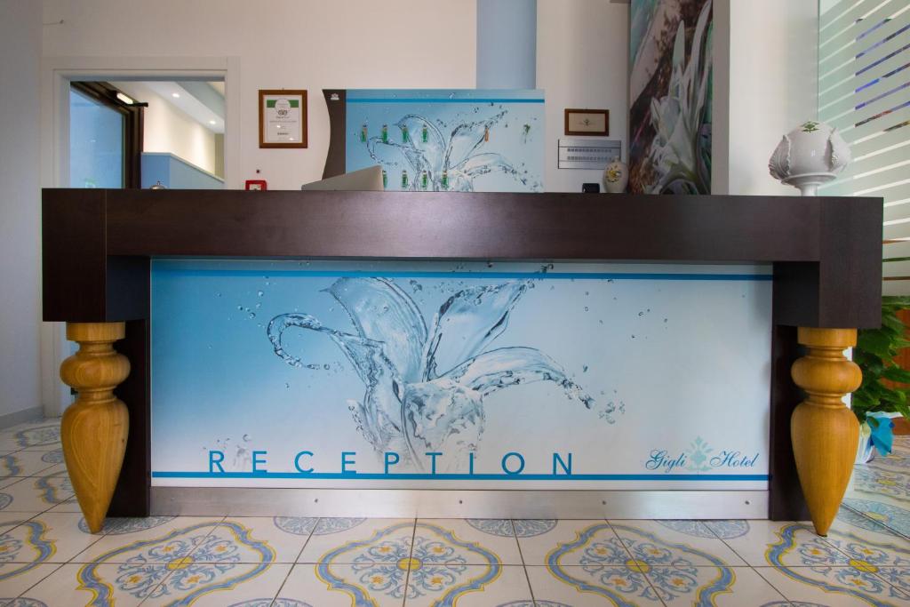 Vstupní hala nebo recepce v ubytování Gigli Hotel Salento