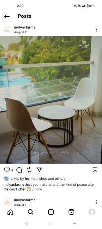 Hồ bơi trong/gần Mulyas farms