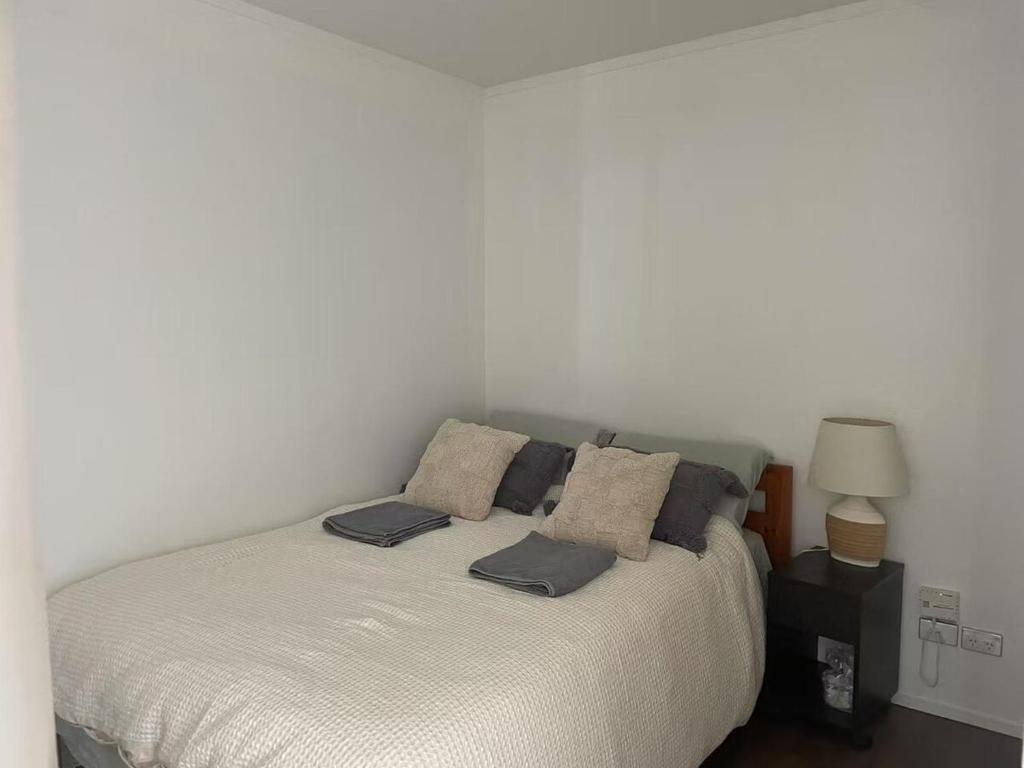 auckland 2 bedrooms gym wifi parking 180 degree harbor sea view 1204 - Resim 17