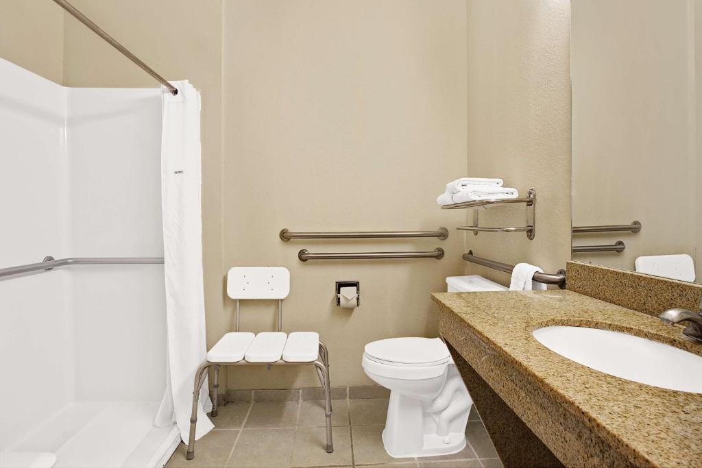 Days Inn & Suites by Wyndham Houston North/Aldine - King Room - Disability Access - Non-Smoking