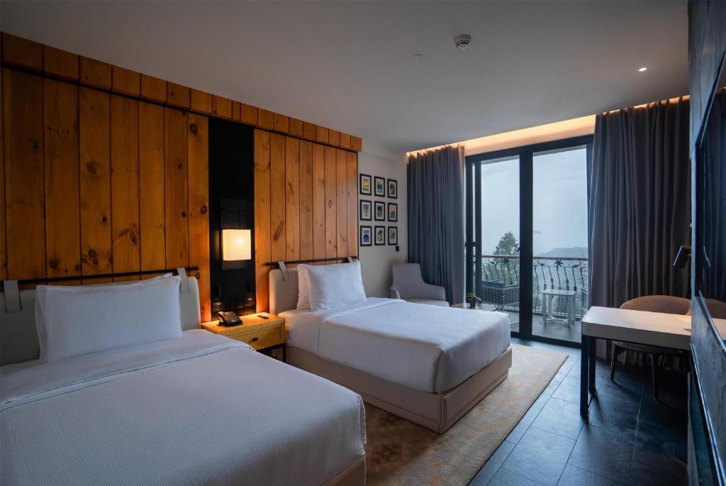 Doubletree By Hilton Nathiagali - ツインルーム マウンテンビュー