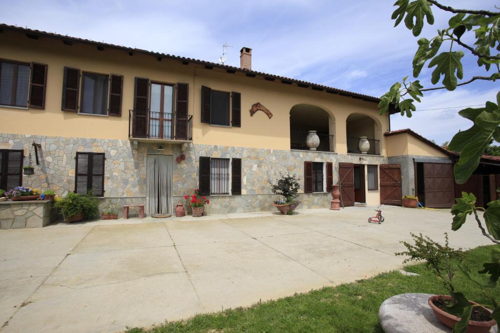 Budova, kde se bed and breakfast nachází