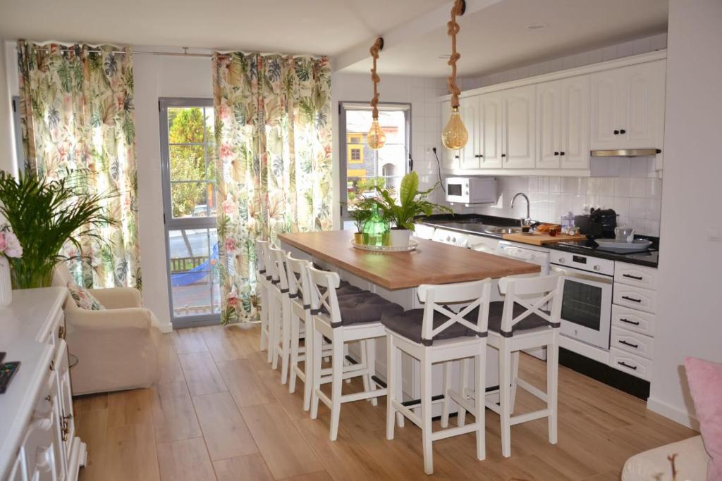 Dapur atau dapur kecil di Encanto de Oscos