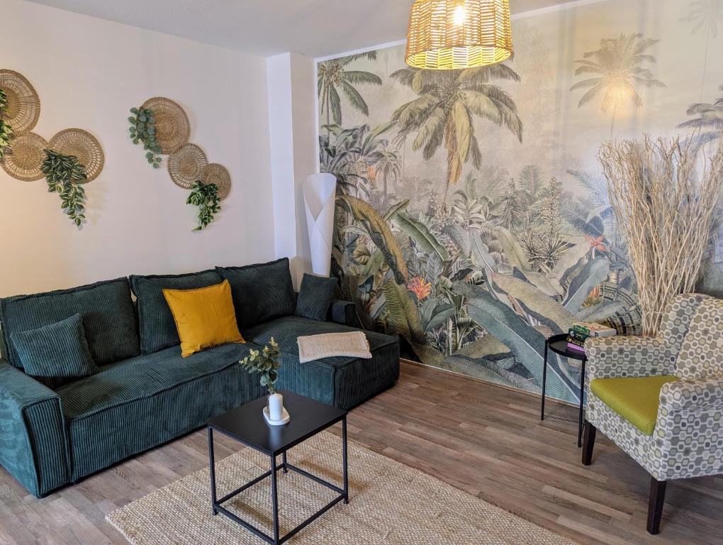 Χώρος καθιστικού στο Feld&Flair - Apartment Fürth