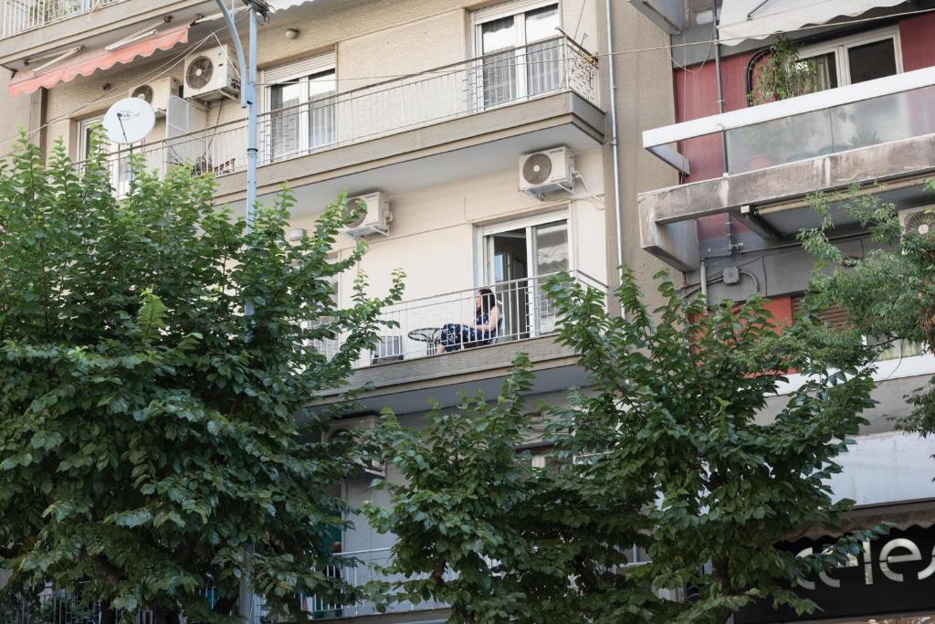 Budynek, w którym mieści się apartament
