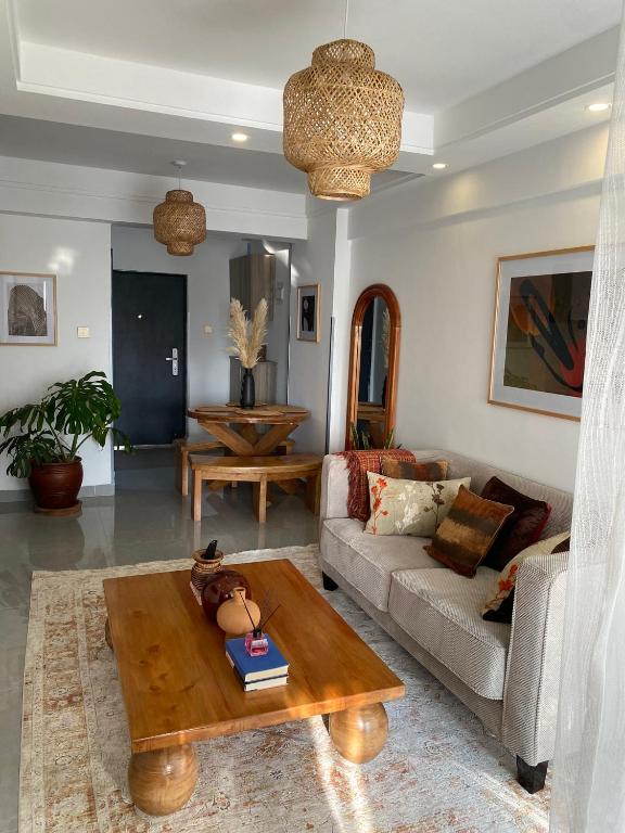 Posezení v ubytování Ziyara