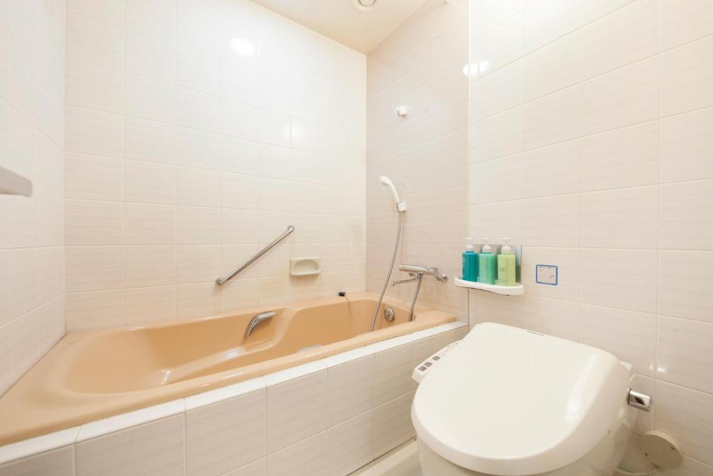 Koupelna v ubytování Hotel Sunshine Utsunomiya