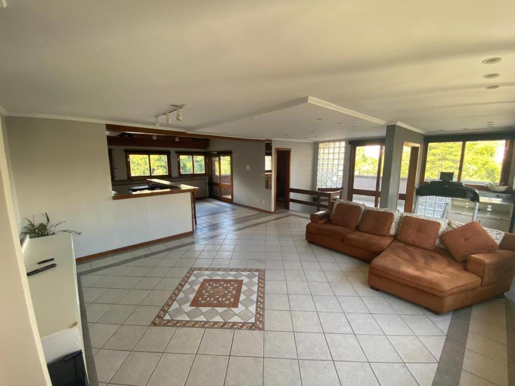 Χώρος καθιστικού στο Cobertura Moinhos de Vento