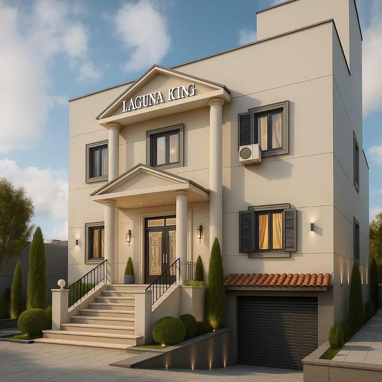 Una representación de una casa de estilo villa en Laguna King - care & comfort, en Naj‘ al Aḩwāl