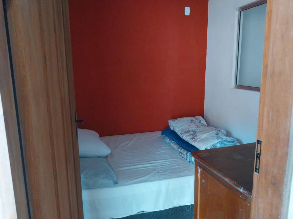 Postel nebo postele na pokoji v ubytování Casa para alugar
