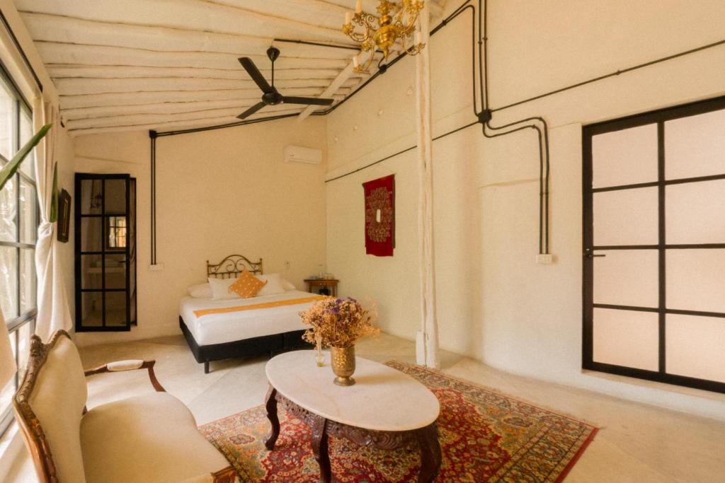 Casa Ambar Hotel & Boutique - Party Side Tulum - سوبريور بحجم كينغ مع شرفة
