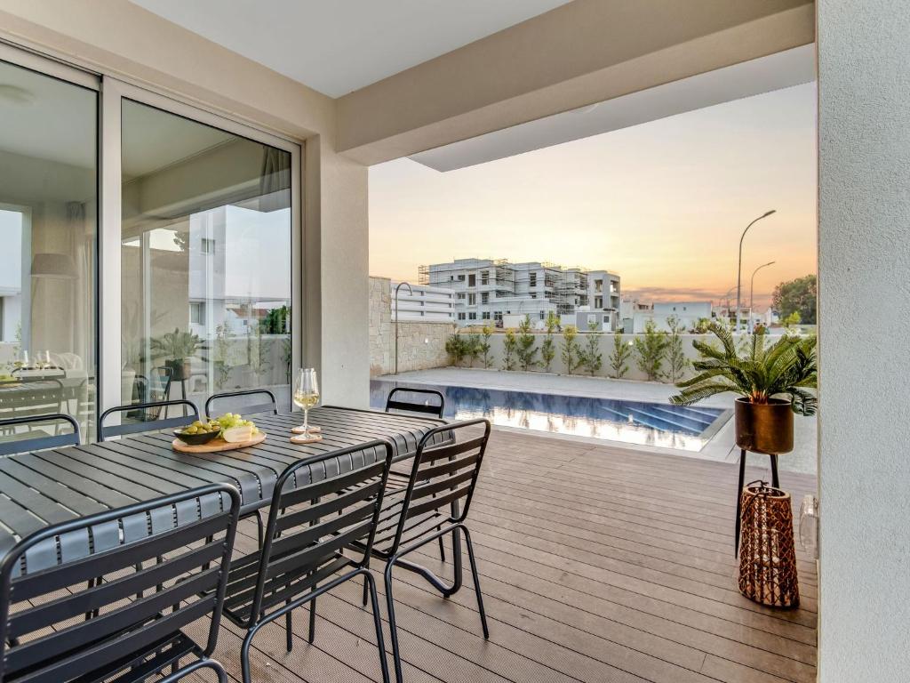 Μπαλκόνι ή βεράντα στο Sanders Mythical Blue Villas