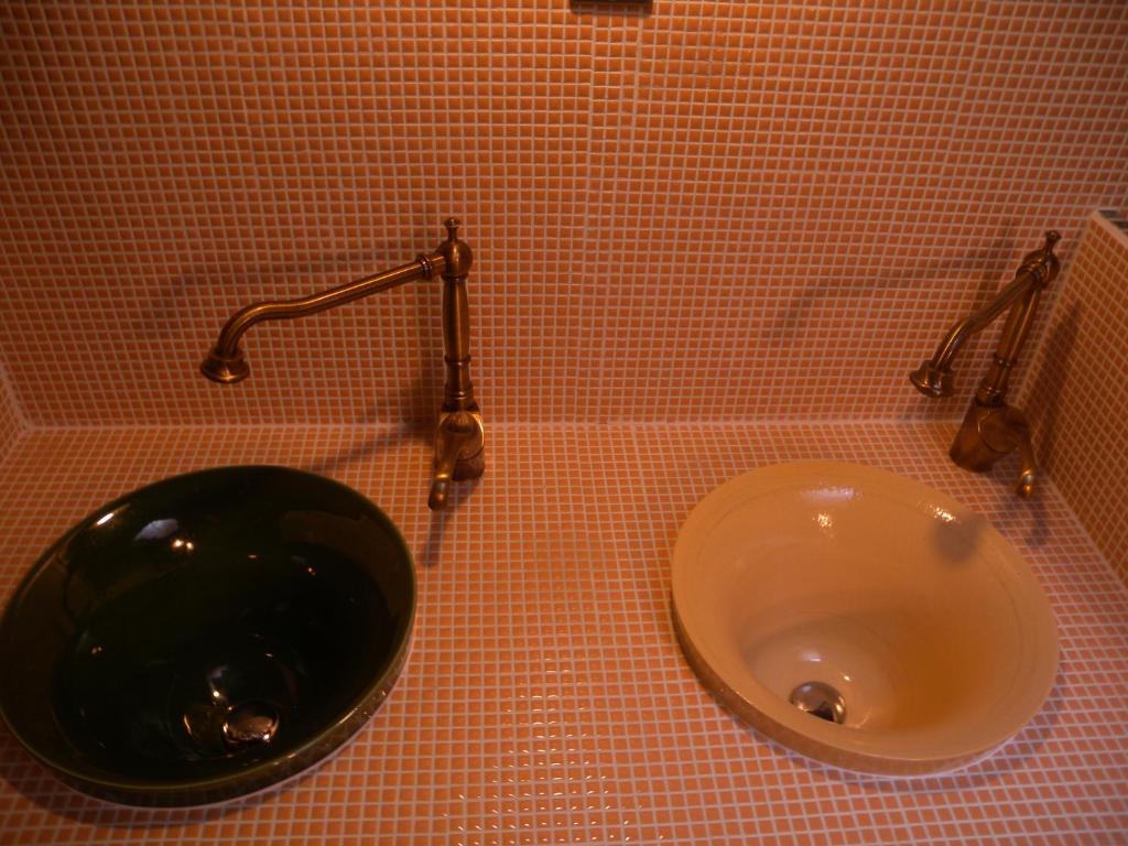 Koupelna v ubytování Guest House Koiya