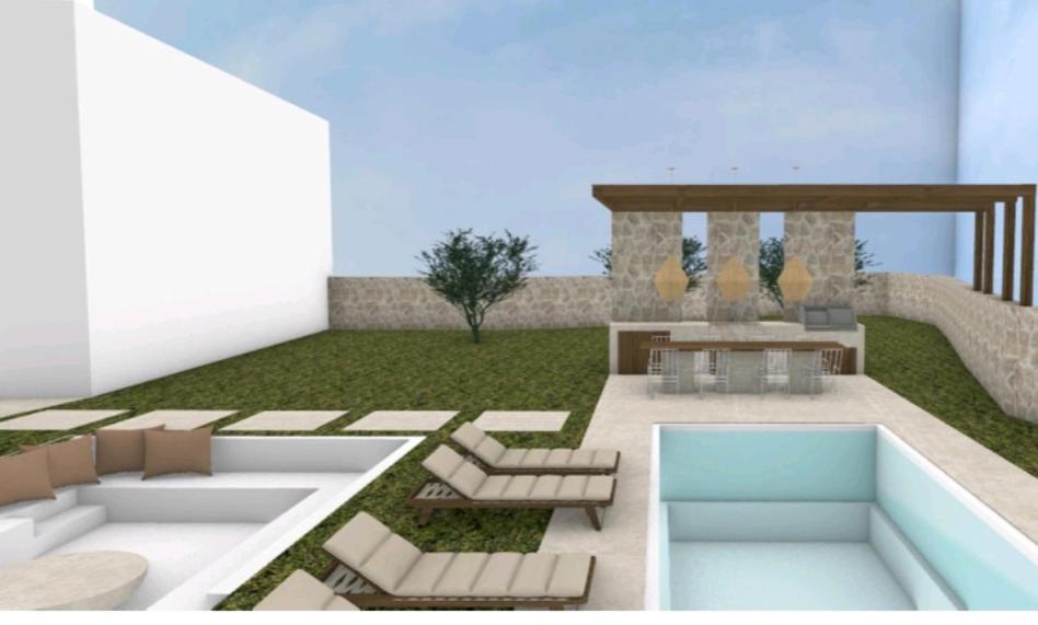 Πισίνα στο ή κοντά στο Villa Lithi
