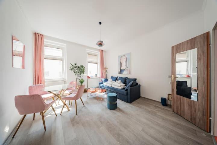 Blue and Pink Oasis Cozy Designer Retreat