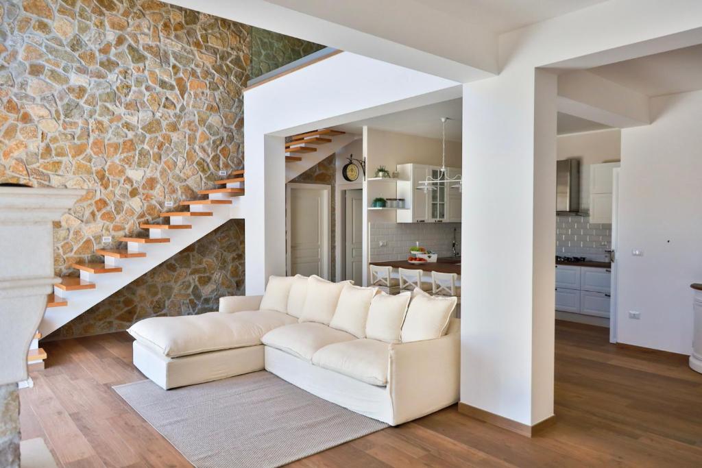 Posezení v ubytování Le Radici