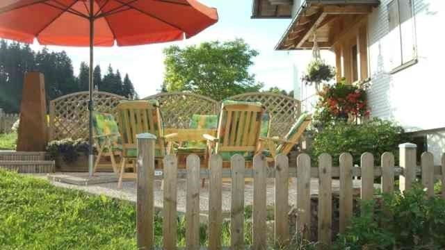 Zahrada ubytování Haus Dreiländerblick
