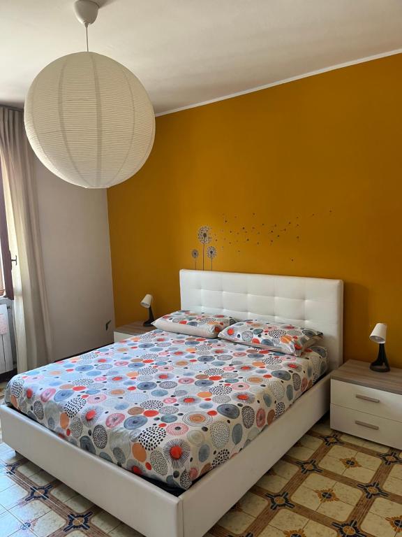 Ένα ή περισσότερα κρεβάτια σε δωμάτιο στο A casa di Filo