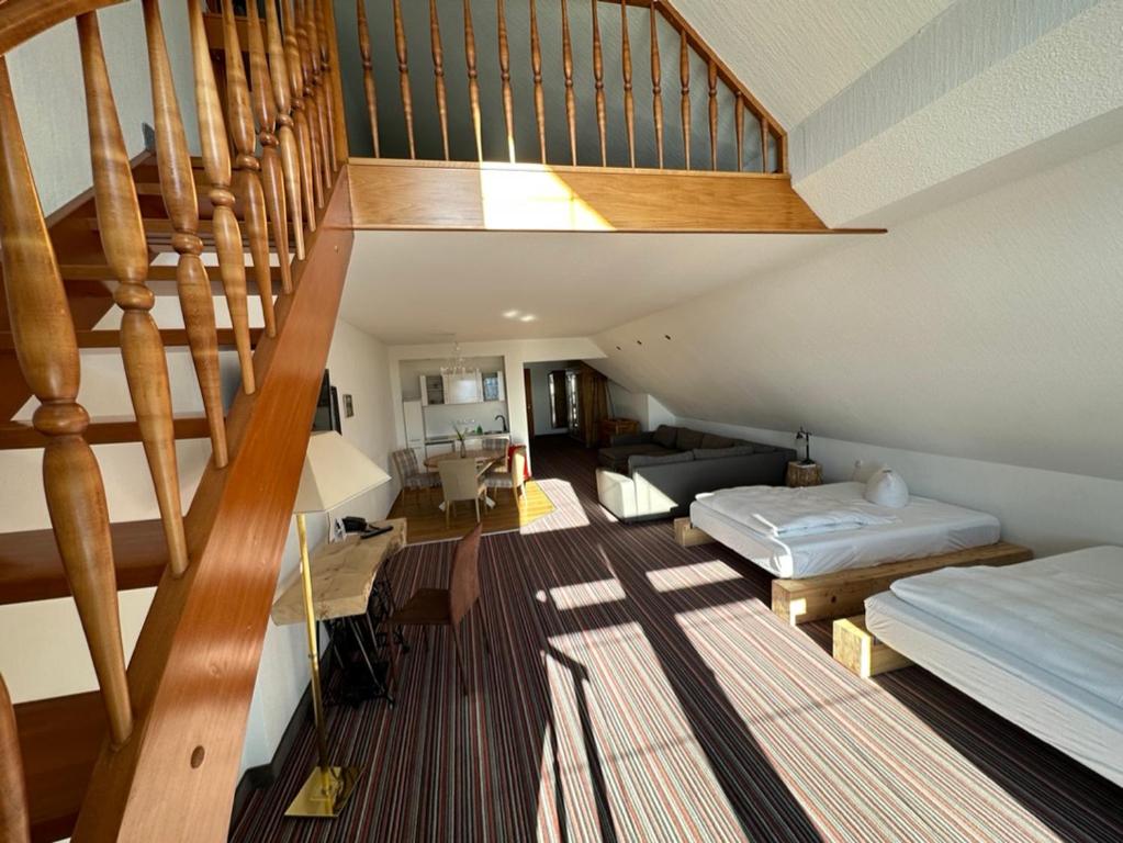 Alpina Lodge Hotel Oberwiesenthal - Suite Familiale Avec Balcon