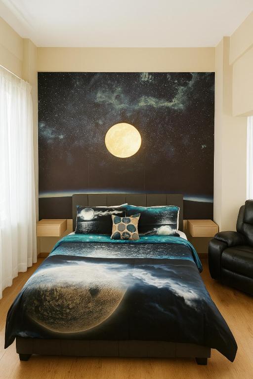 Galactic Oasis with Moonlight Bed, in Achrafieh