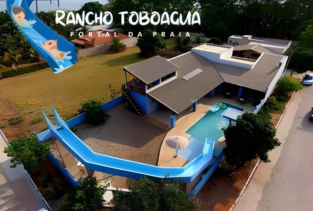 Bazén v ubytování Rancho do Lê 4 (Toboágua) nebo v jeho okolí