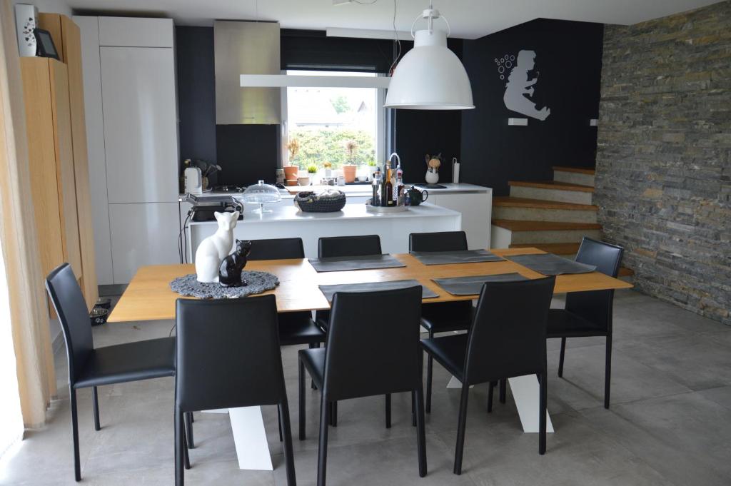Posezení v ubytování A modern flat