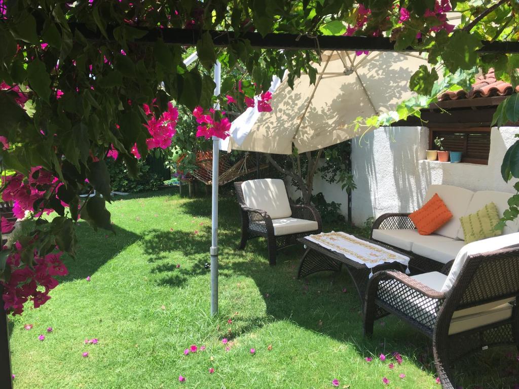 Zahrada ubytování Kybele Hotel Gocek