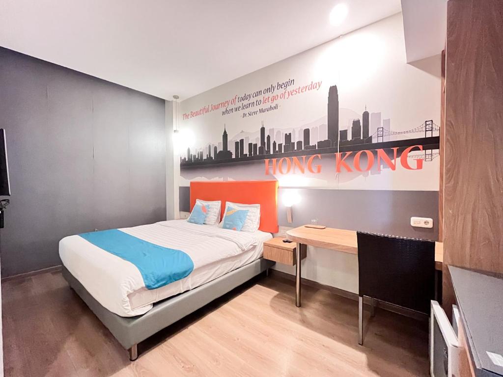 Sans Vibes Hotel Syariah Graha 100 Gubeng Surabaya - 标准双人间