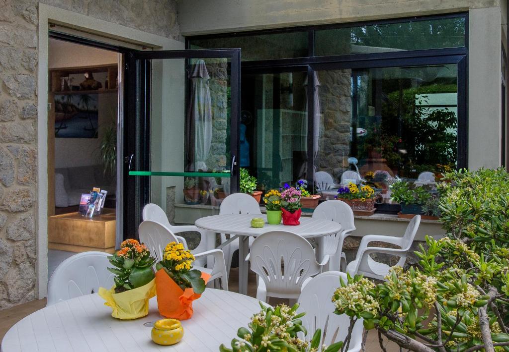 Restaurace v ubytování Hotel Montecarlo