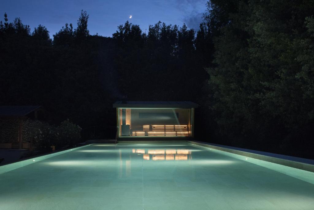 Bazén v ubytování QC Termeroma Spa and Resort nebo v jeho okolí