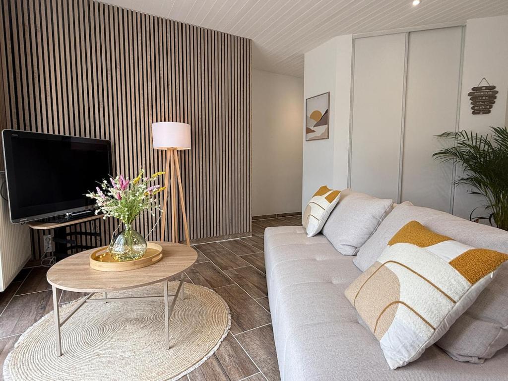 Et tv og/eller underholdning på charmante maison