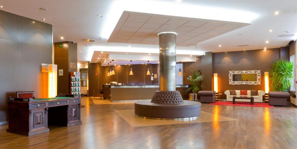 Posezení v ubytování Hotel Ciudad de Alcañiz