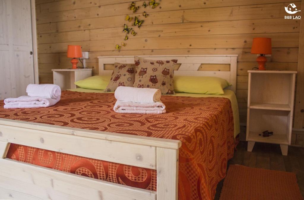Postel nebo postele na pokoji v ubytování B&B Lao