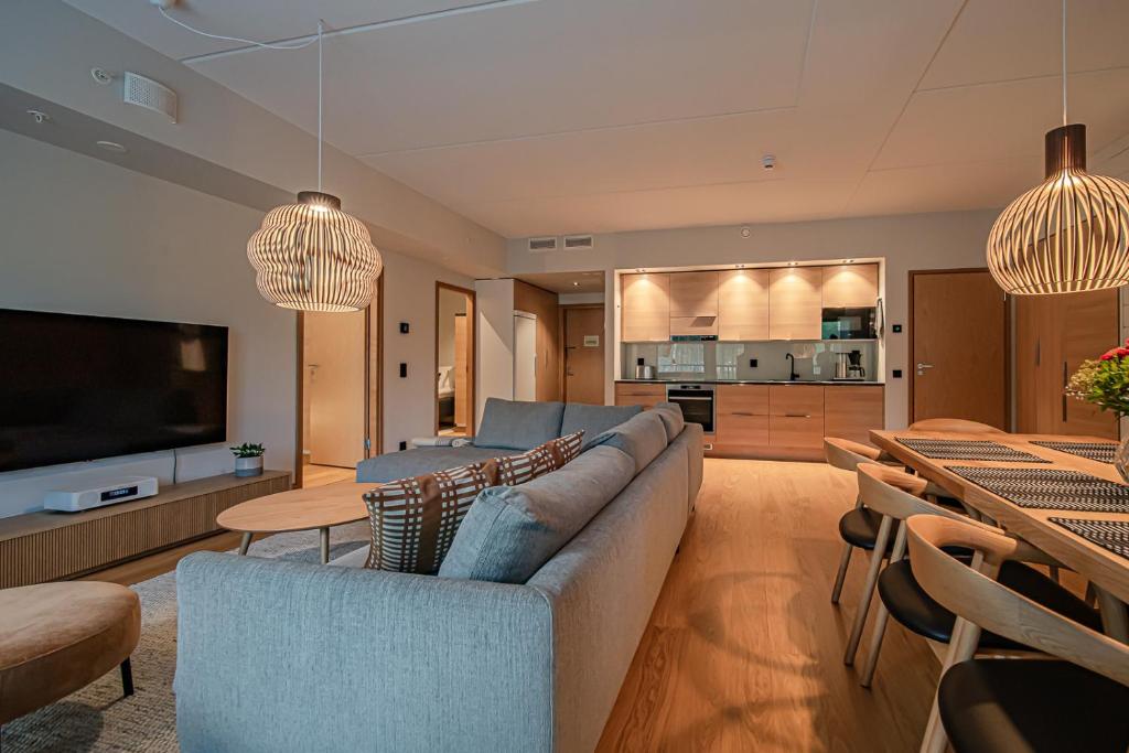 TV/trung tâm giải trí tại Levillas Levin Cranberry C26