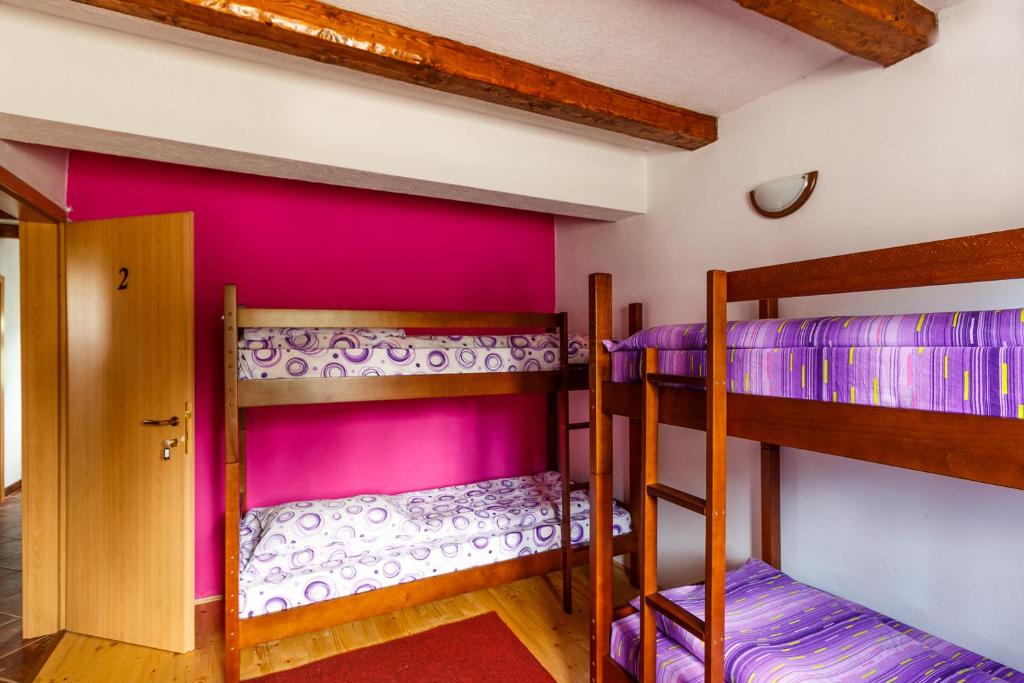 Postel nebo postele na pokoji v ubytování Hostel Highlander