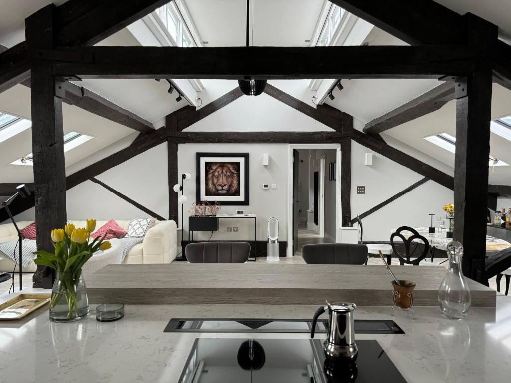Fotografie z fotogalerie ubytování Luxury Penthouse St Chads Snowhill v Birminghamu