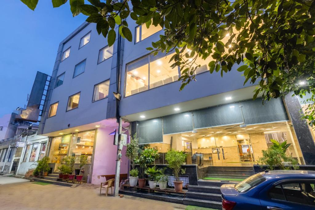 Bygningen som hotellet ligger i