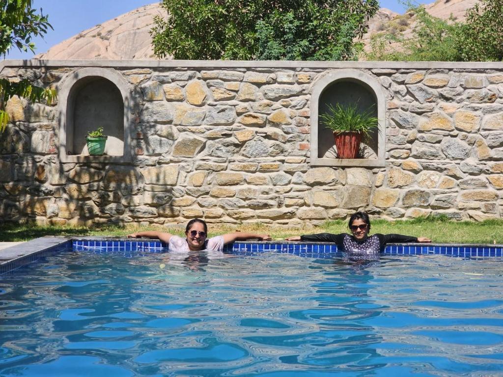 Πισίνα στο ή κοντά στο Jawai Balwant villas