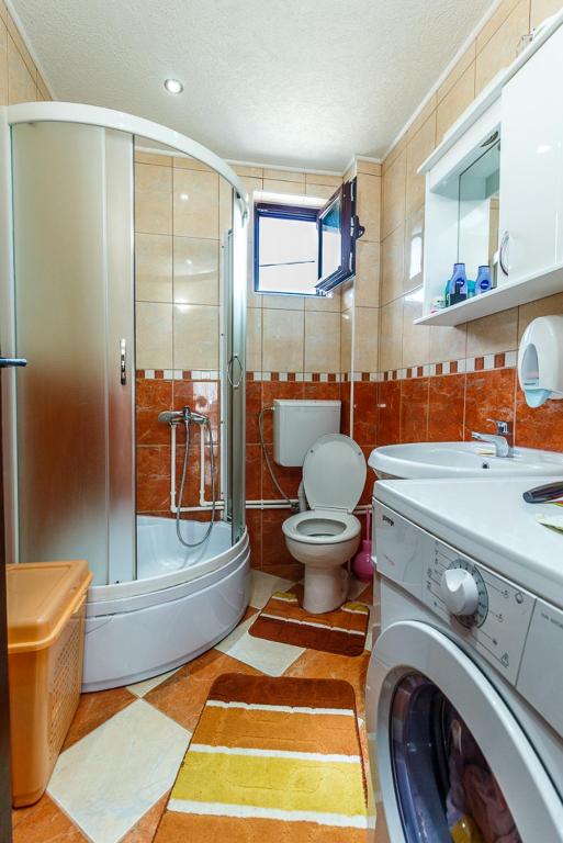 Koupelna v ubytování Hostel Highlander
