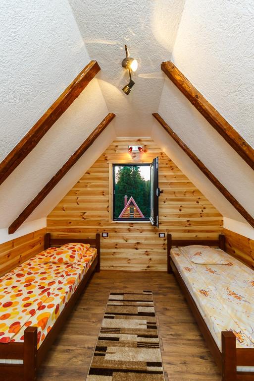 Postel nebo postele na pokoji v ubytování Hostel Highlander
