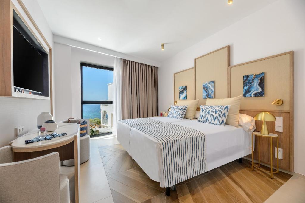 Hotel Vibra Yamm Sunset -New Opening 2025 - Twin Room With Lateral Sea View