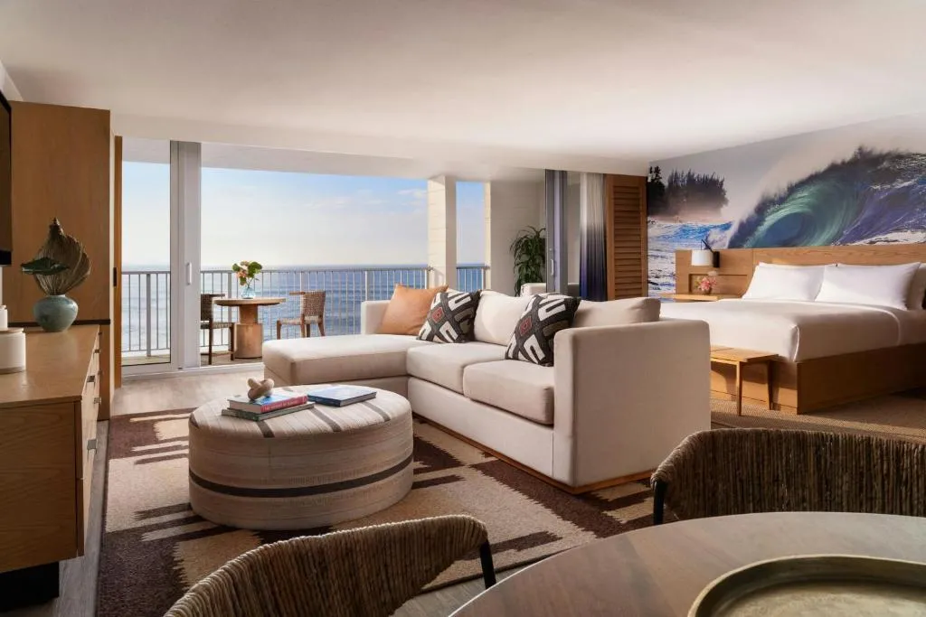 King Suite with Sofa Bed and Balcony - Oceanfront