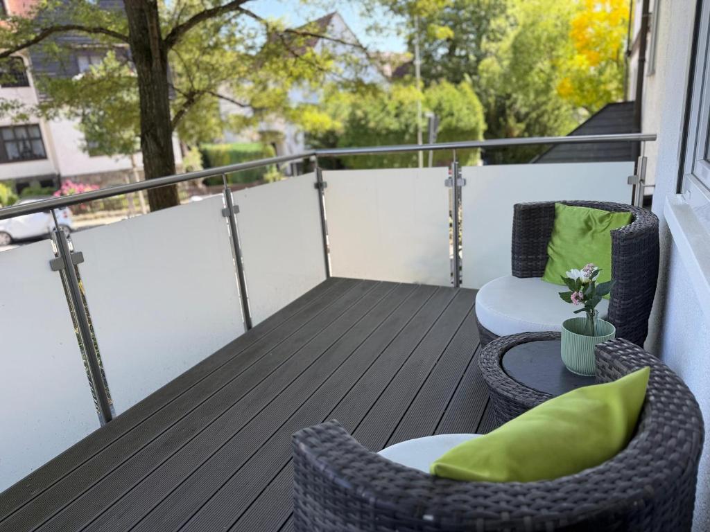 Μπαλκόνι ή βεράντα στο Apartments Königstein im Taunus