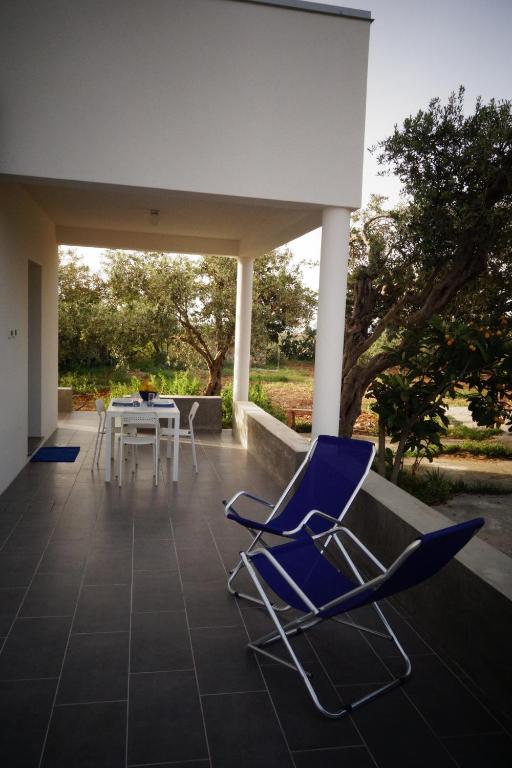 Patio alebo iná vonkajšia časť ubytovania Casamatta