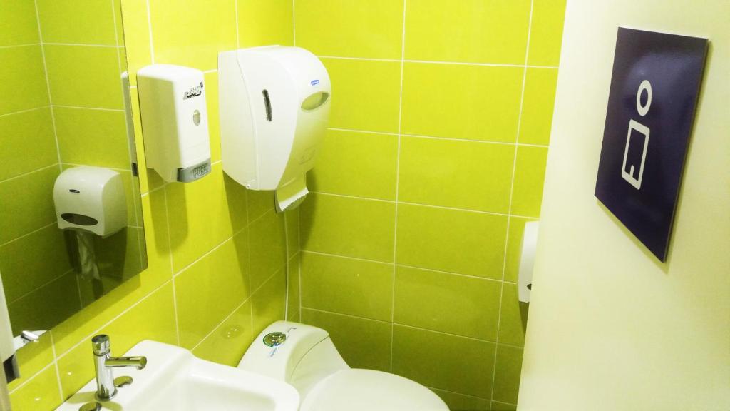Koupelna v ubytování YU! Smarthotels