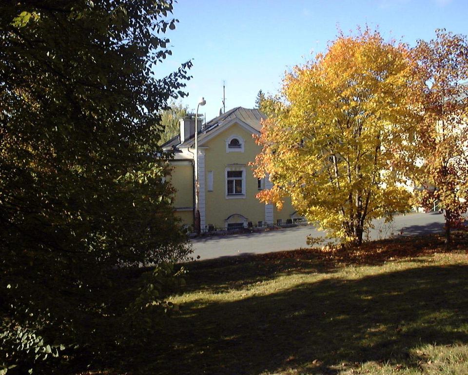 Budynek, w którym mieści się apartament