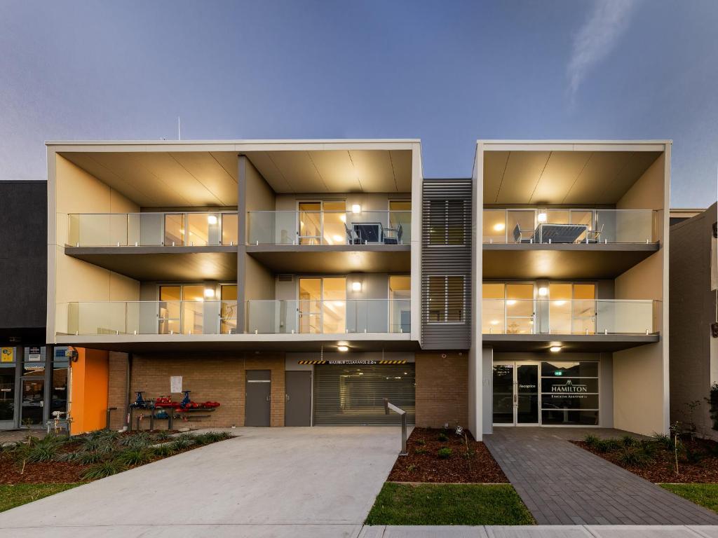 Budova, kde se apartmán nachází