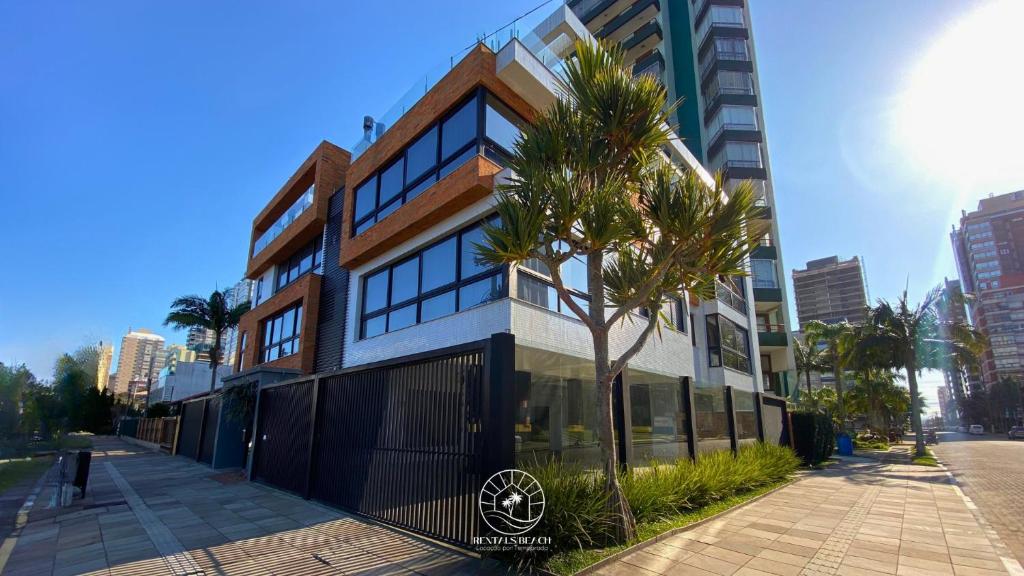 Bygningen som lejligheden ligger i