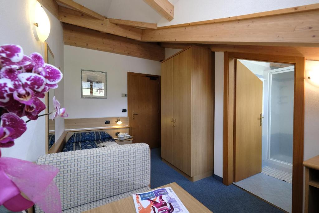 Postel nebo postele na pokoji v ubytování Albergo Antico