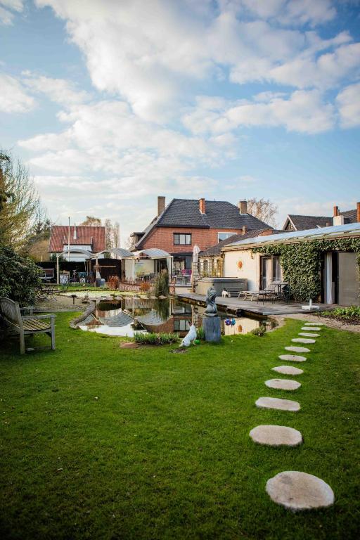 Zahrada ubytování B&B 't Solveldje